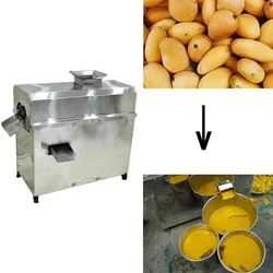 Semi-Automatic 1 HP 50Kg/Hour Mango Pulp Machine 